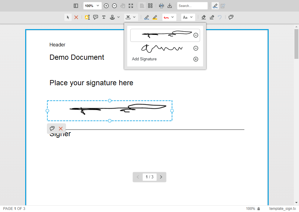 Signing documents with TX Text Control Signing documents with TX Text Control
