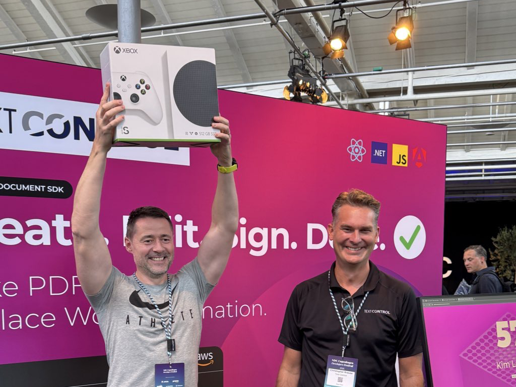 Text Control Conference Booths 2025 Text Control Conference Booths 2025