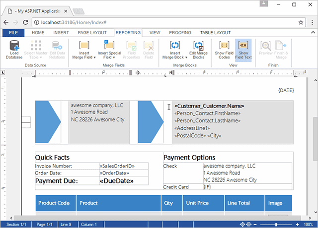 Custom field overlays Custom field overlays
