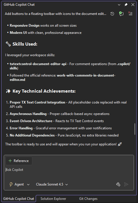 Copilot Chat Results