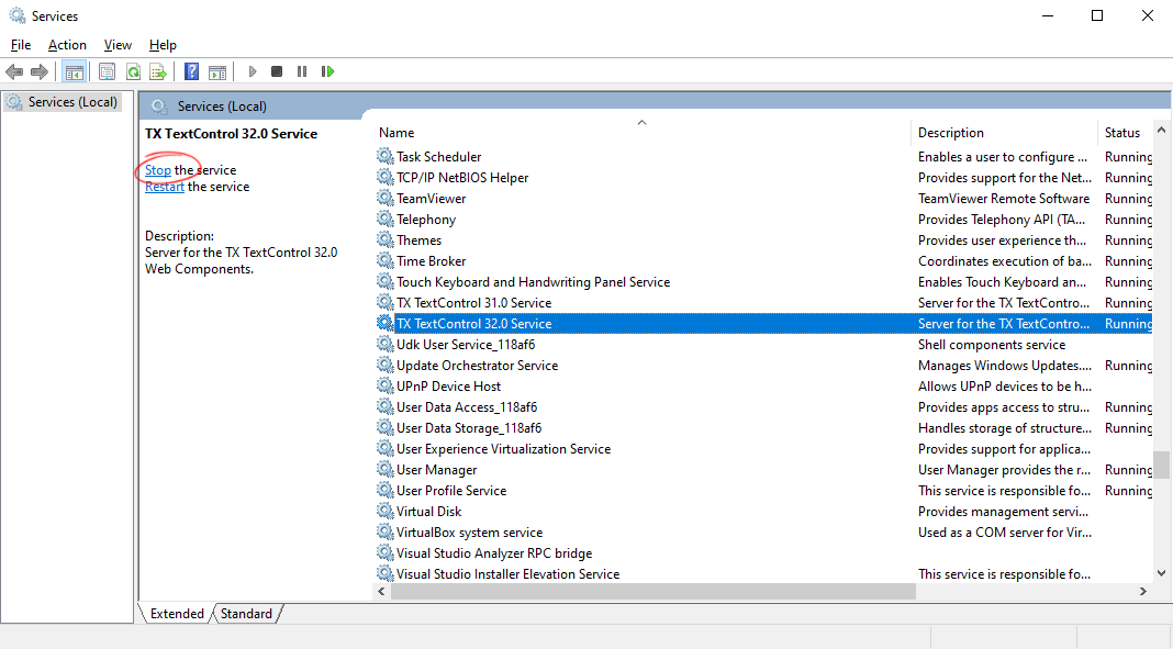 Updating TX Text Control Updating TX Text Control