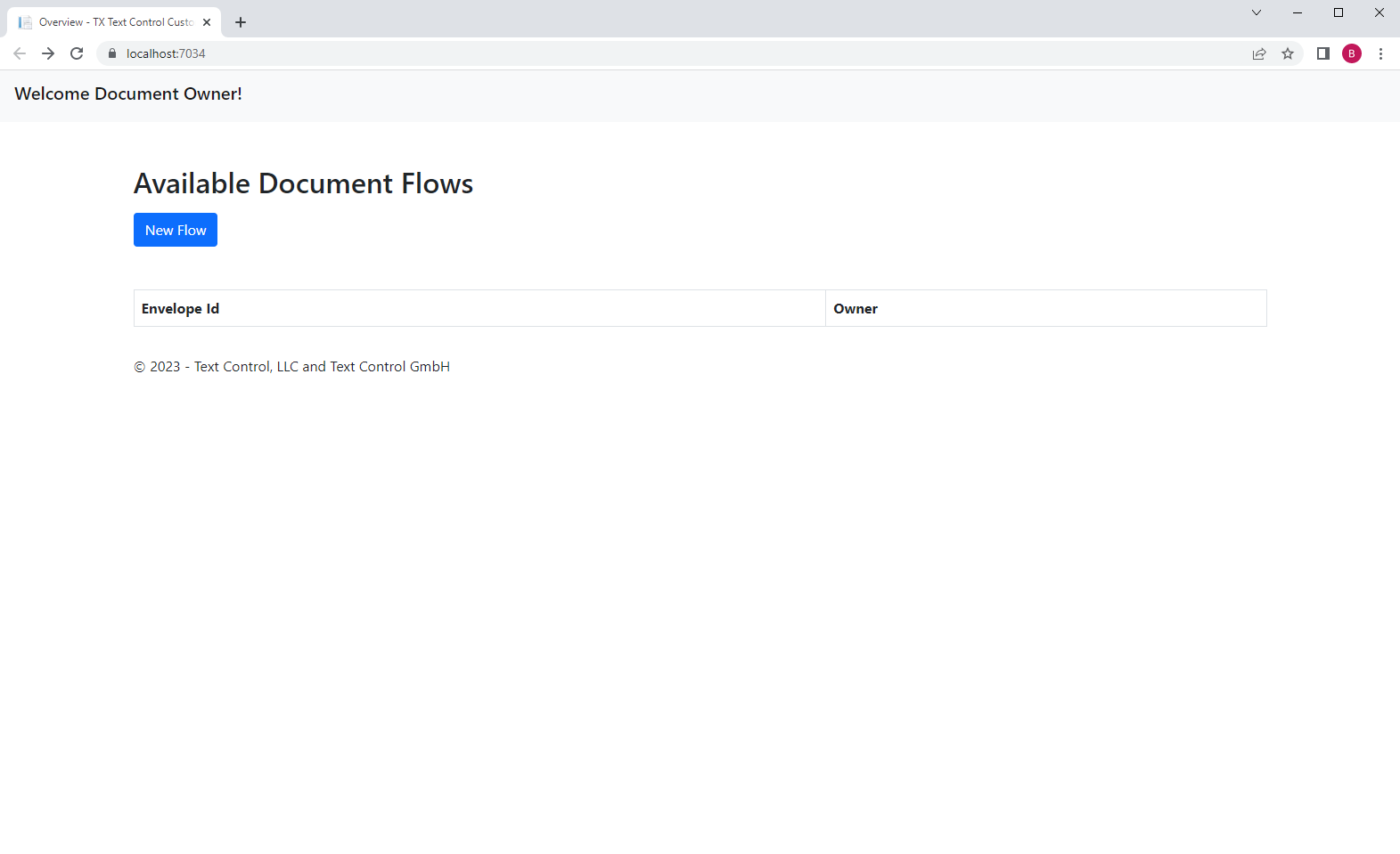 Signature Workflow