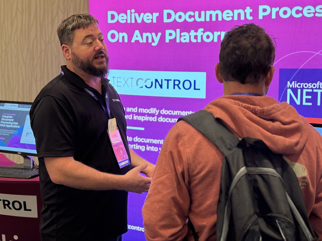 Text Control at DEVintersection 2023 Text Control at DEVintersection 2023