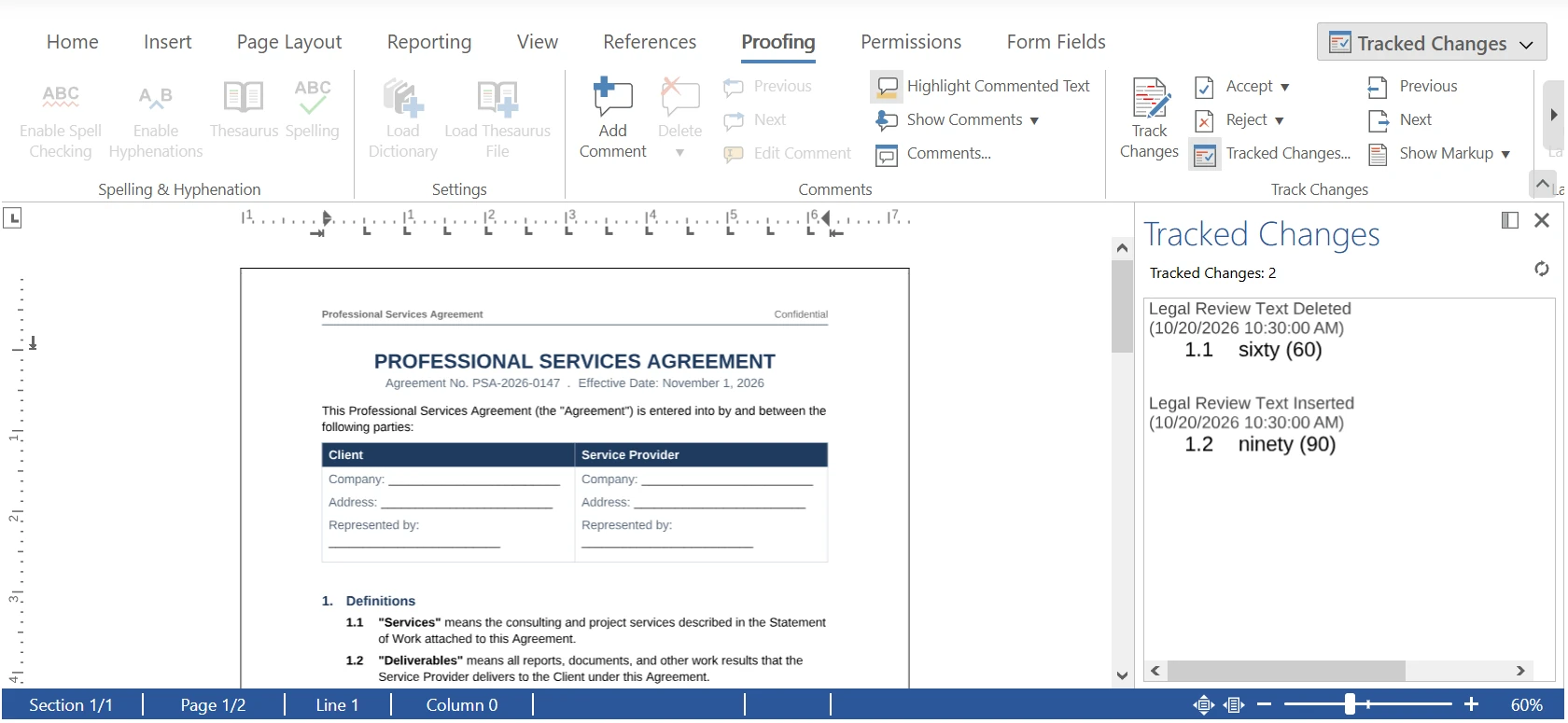 Load a DOCX Document Load a DOCX Document