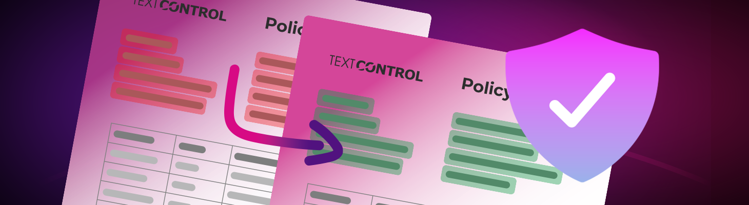 Sanitizing Data in Document Pipelines: A Practical Approach with TX Text Control in C# .NET