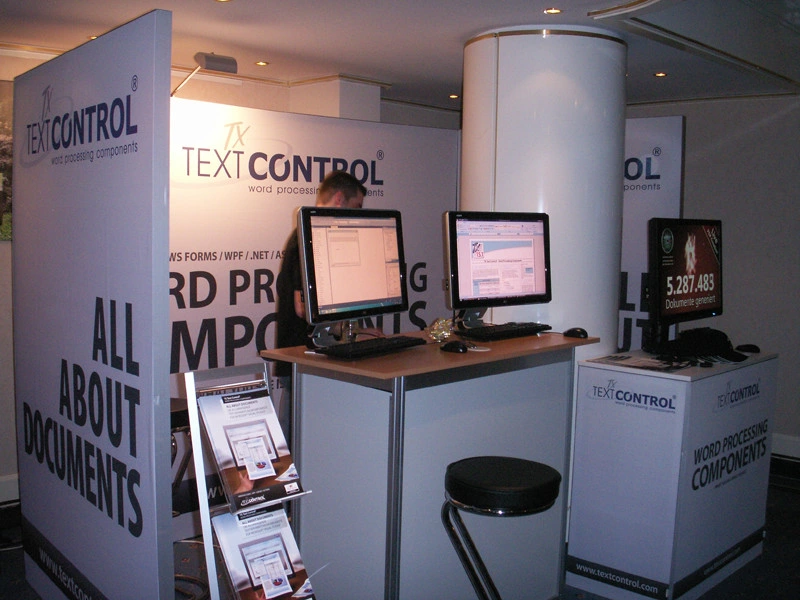 TX Text Control booth TX Text Control booth