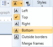 Paragraph Frames