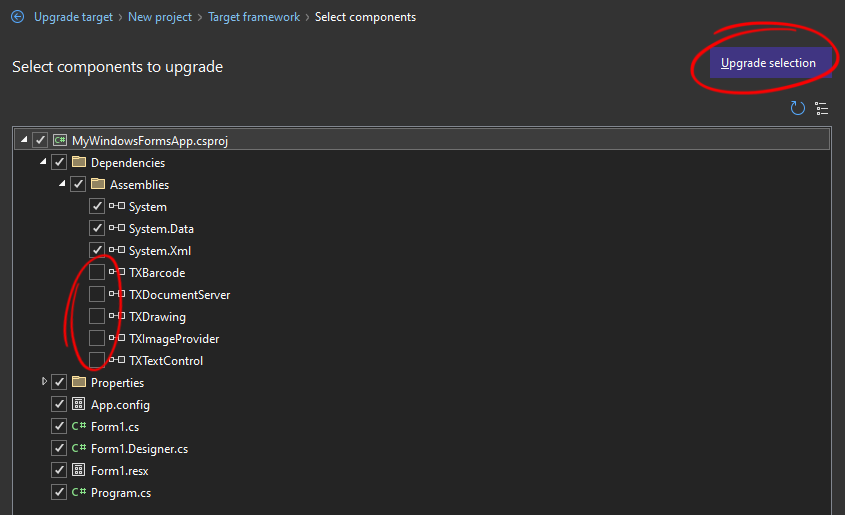 Windows Forms Application
