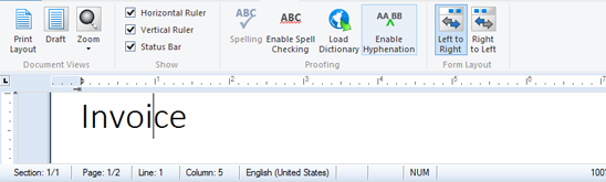 Template Designer in X10 Template Designer in X10
