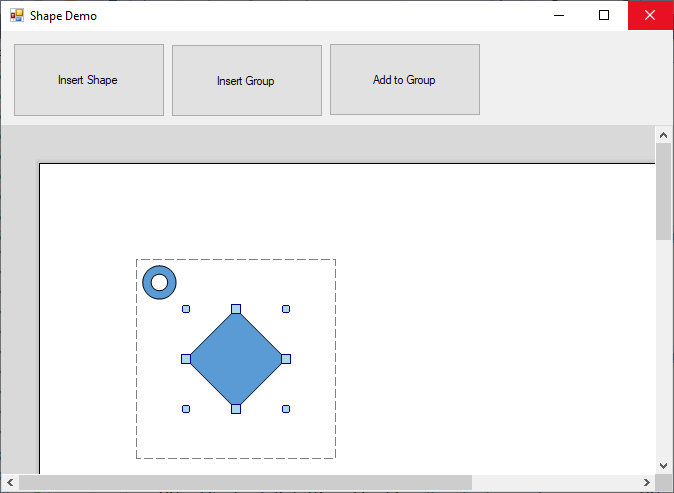 TX Text Control shapes