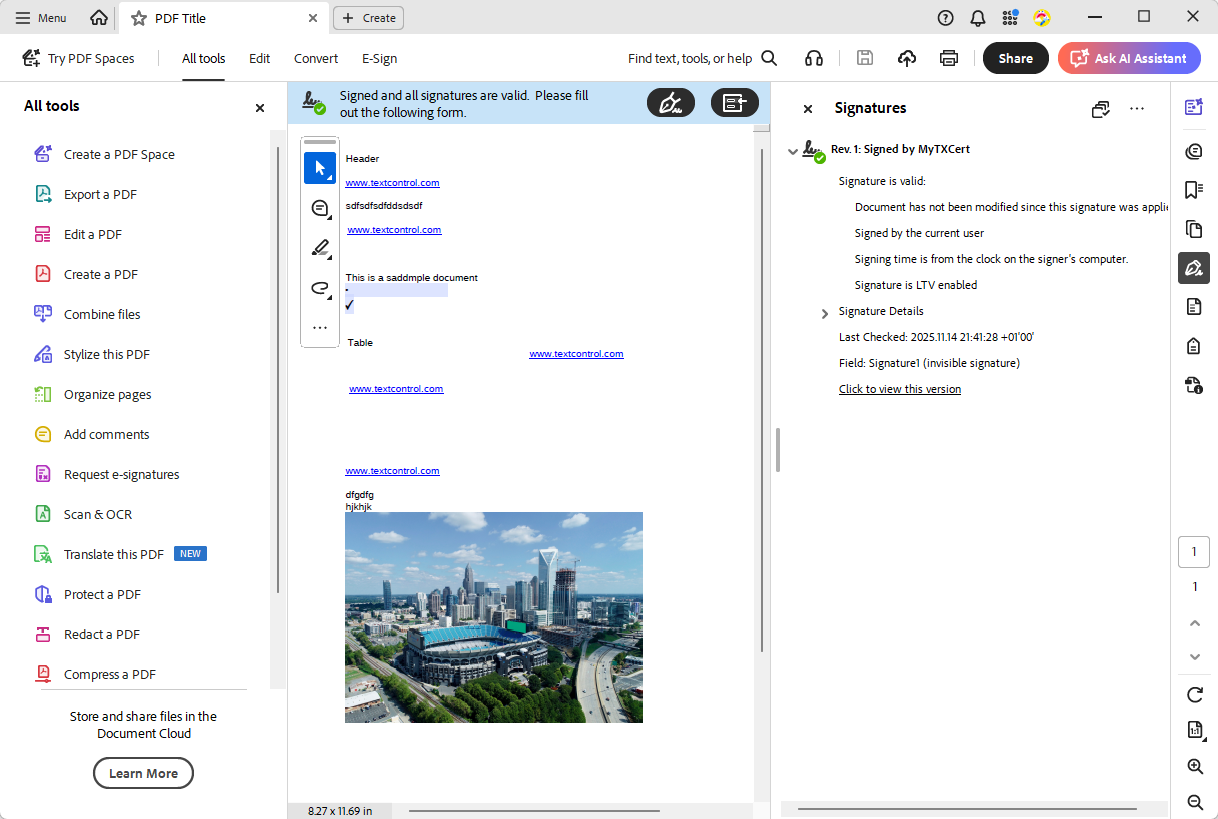 Valid PDF Document Valid PDF Document