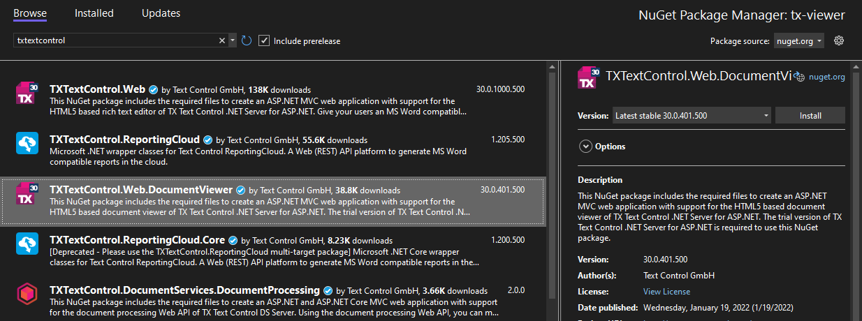 ASP.NET Core Web Application