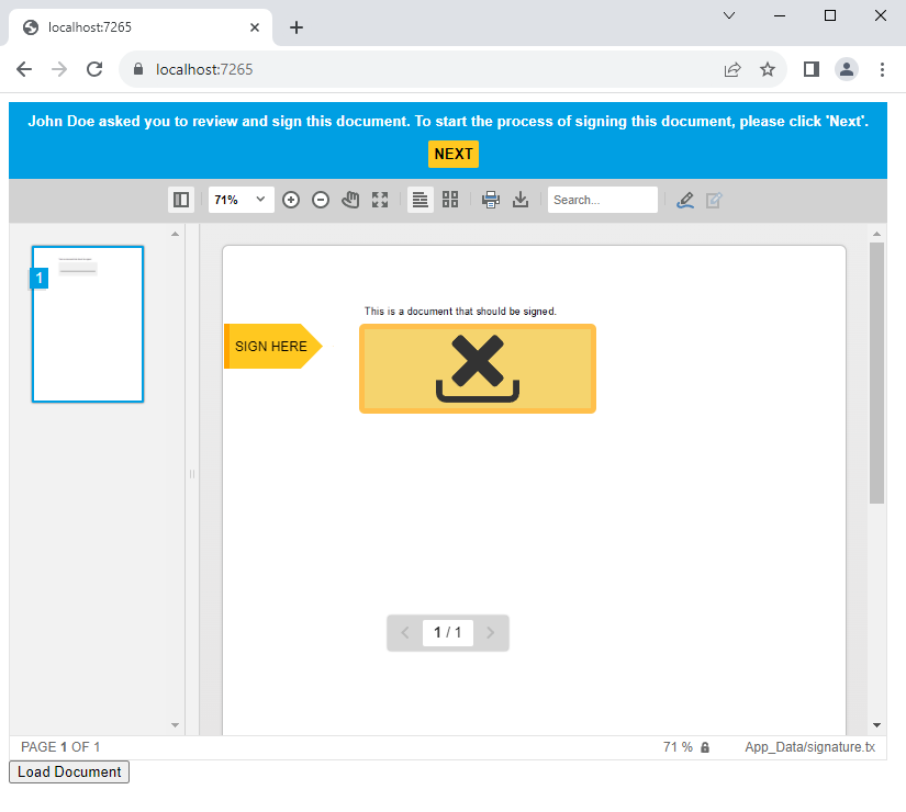 TX Text Control in Blazor