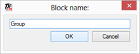 Master-detail relationship blocks