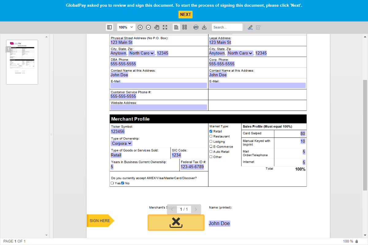 TX Text Control Document Editor