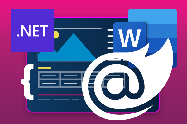 TX Text Control .NET Server Tutorials: Blazor