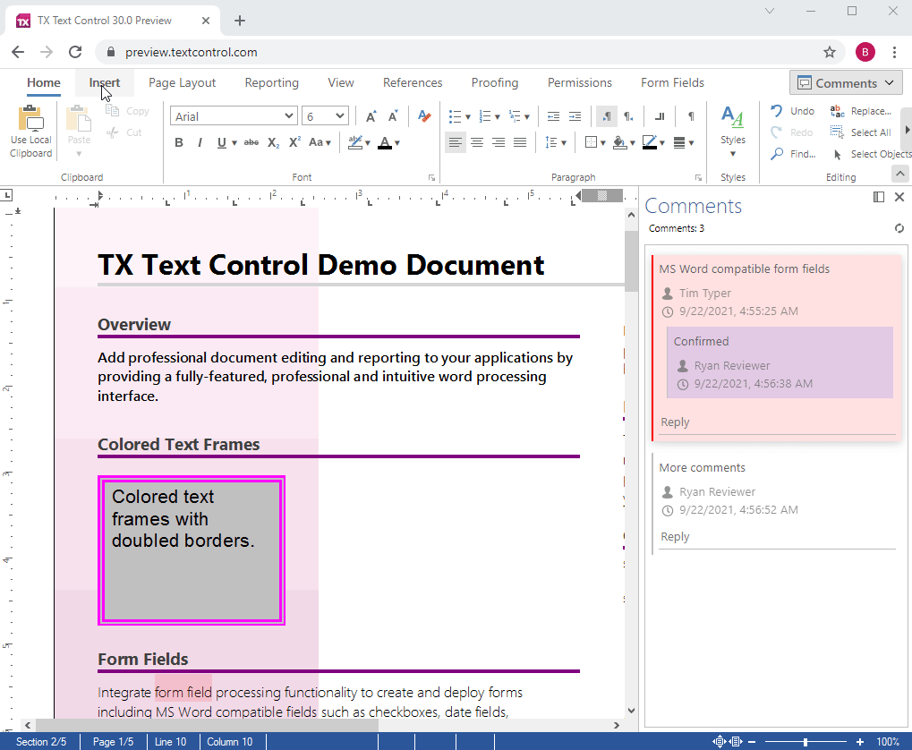 Improved ribbon design Improved ribbon design