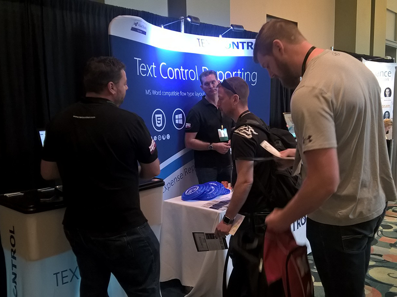 Text Control at DevIntersection 2016 Text Control at DevIntersection 2016