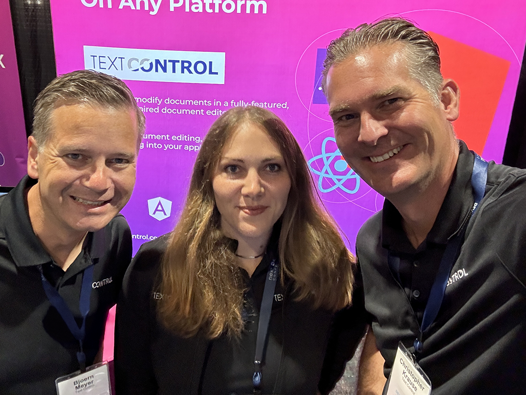 Text Control at DDC 2024 Text Control at DDC 2024