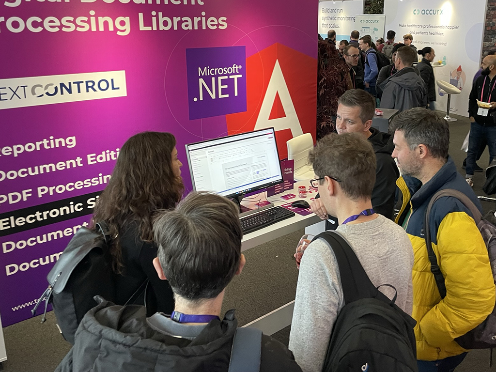 Text Control at NDC London 2023 Text Control at NDC London 2023