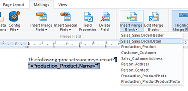 Create a merge block