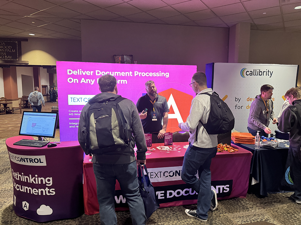 Text Control at CodeMash 2024 Text Control at CodeMash 2024