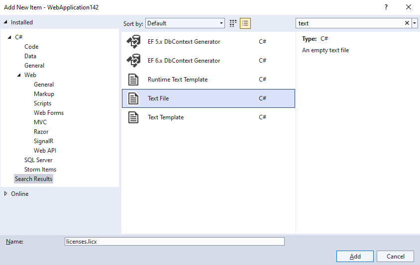 ASP.NET Core Web Application ASP.NET Core Web Application