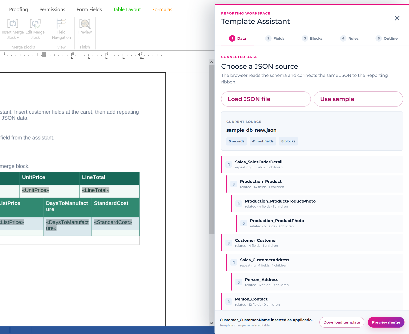 Mail Merge Template Assistant Data Mail Merge Template Assistant Data