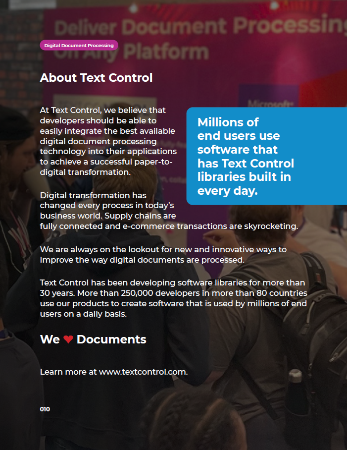 Integrate Digital Documents Integrate Digital Documents