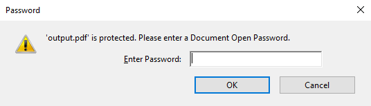 PDF Protection PDF Protection